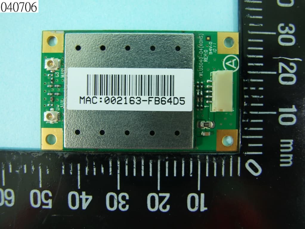 USB WLAN ADAPTER - FCC ID H8N-WLU5040 - Askey Computer Corp (5)