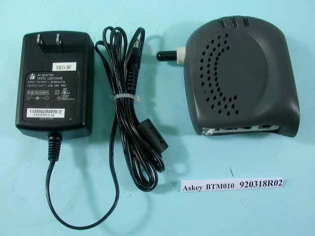 Bluetooth Modem - FCC ID H8NBTM010 - Askey Computer Corp
