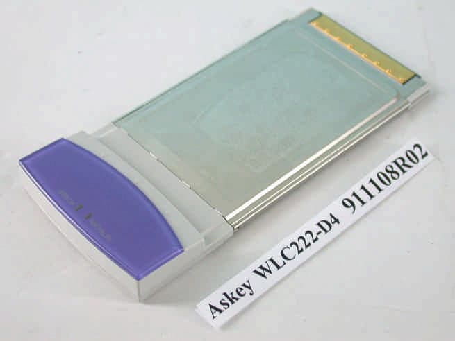 802.11 a/b WLAN Cardbus Module - FCC ID H8NWLC221-D4 - Askey Computer Corp (3)