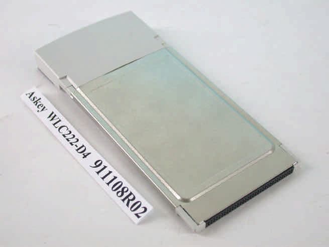 802.11 a/b WLAN Cardbus Module - FCC ID H8NWLC221-D4 - Askey Computer Corp (4)