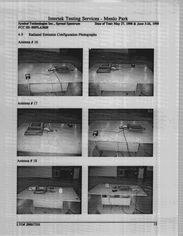 PCMCIA WLAN Module - FCC ID H9PLA3020 - Symbol Technologies Inc (5)