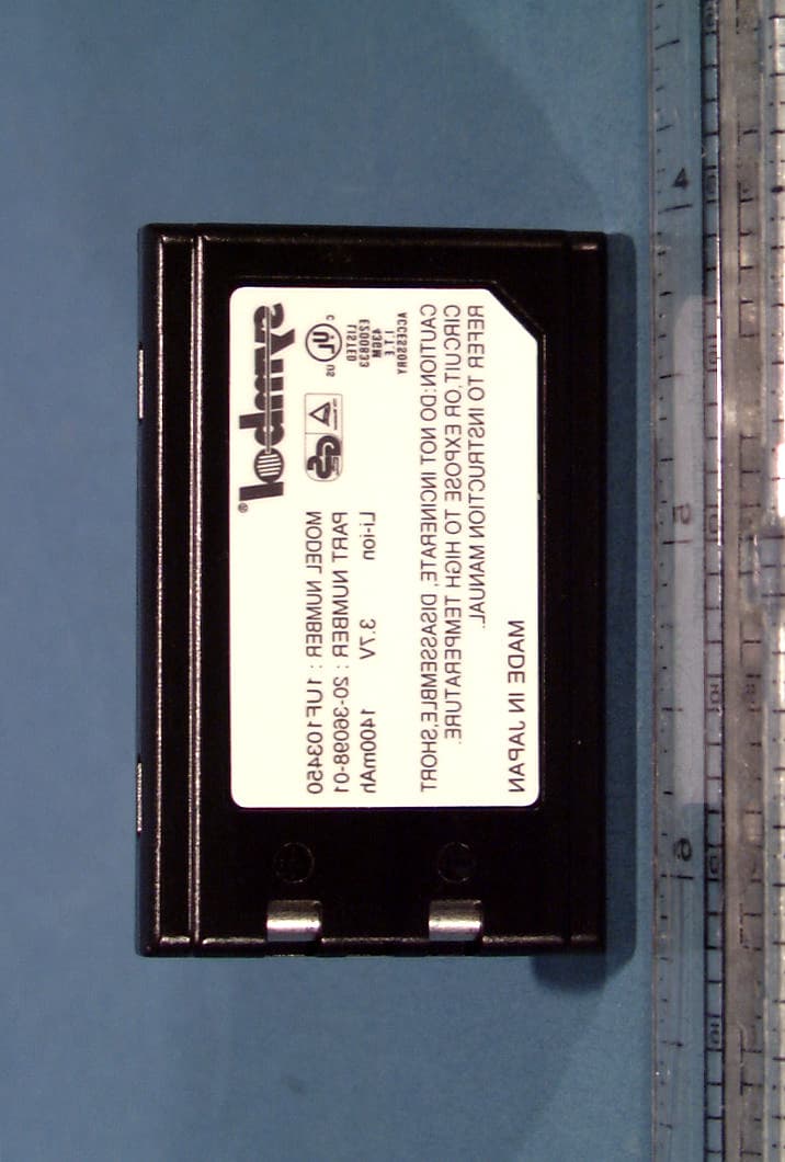 Single-Mode Cellular PDA WAN Terminal - FCC ID H9PSPT1833 - Symbol Technologies Inc