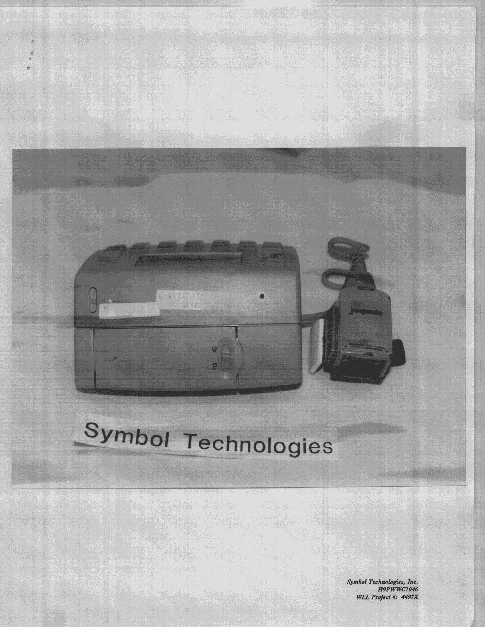 DXX - Part 15 Low Power Communication Device Transmitter - FCC ID H9PWWC1046 - Symbol Technologies Inc (2)