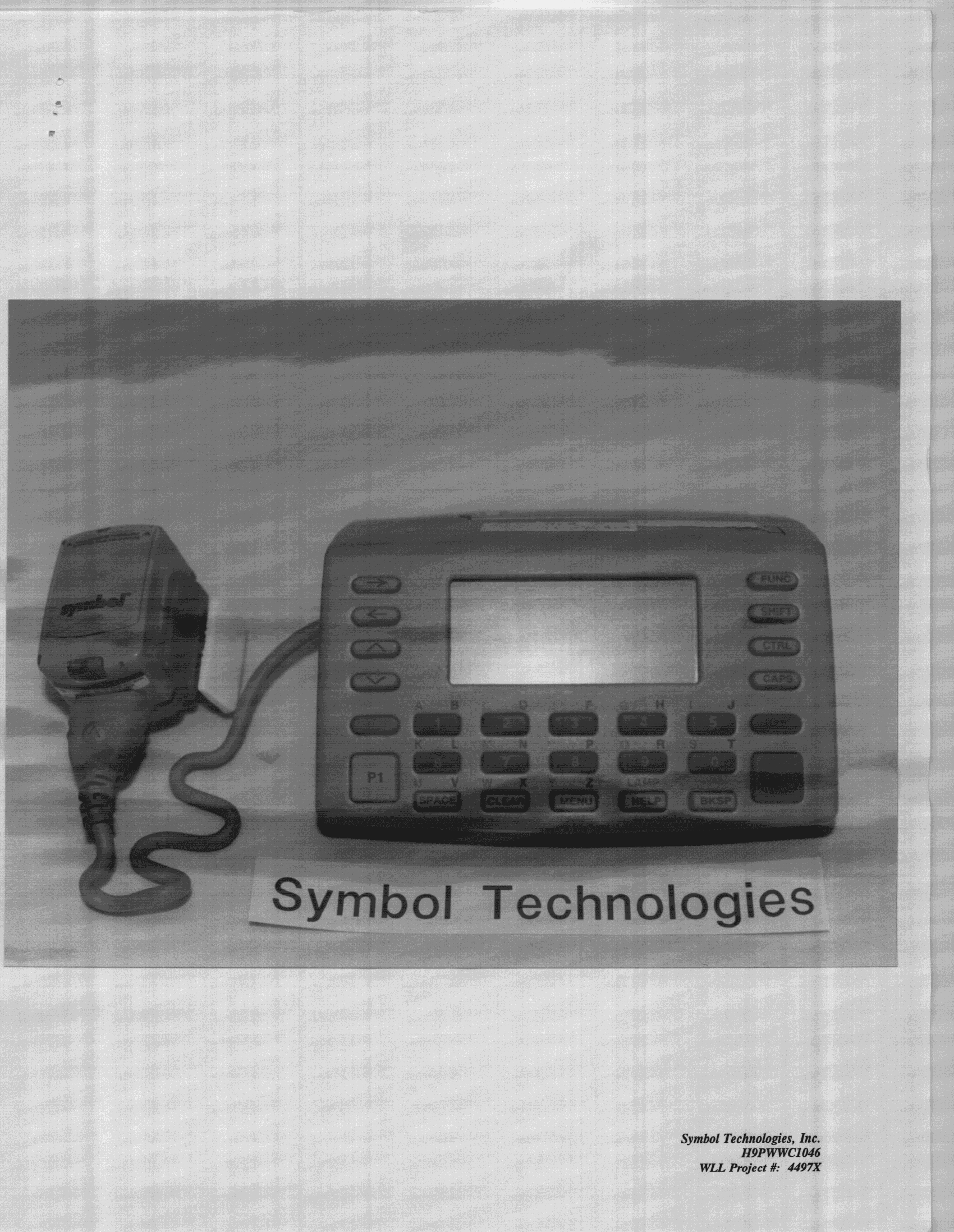DXX - Part 15 Low Power Communication Device Transmitter - FCC ID H9PWWC1046 - Symbol Technologies Inc (5)