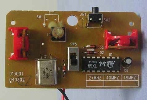 Remote Control Toy Transmitter - FCC ID HAP91301 - Echo Toys Ltd (2)