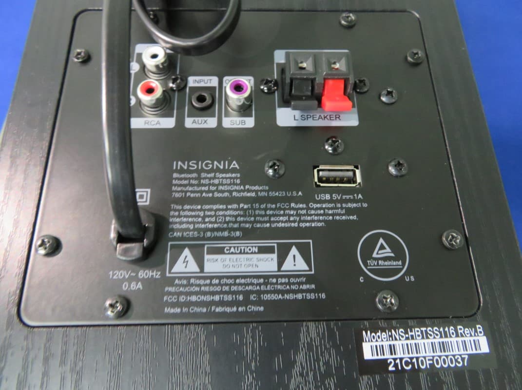 Bluetooth Shelf Speakers - FCC ID HBONSHBTSS116A - SHENZHEN FENDA TECHNOLOGY CO., LTD.