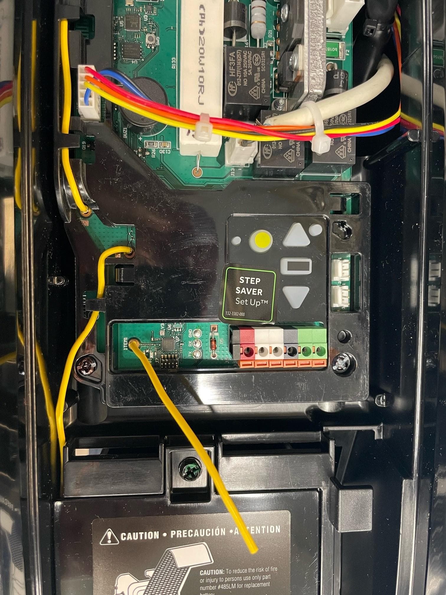Wall Mount Garage Door Opener - FCC ID HBW0349 - Chamberlain Group LLC, The (2)