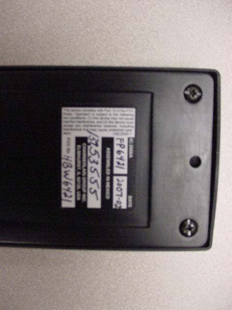 Remote Control Finger Print Transmitter - FCC ID HBW6421 - Chamberlain Group LLC, The (3)