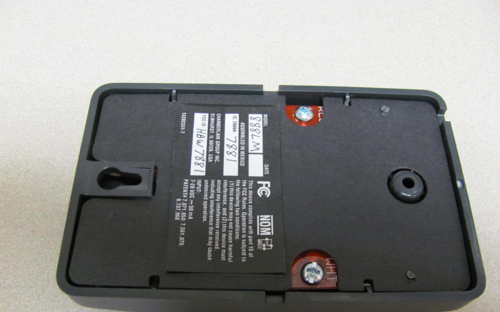 Part 15 Spread Spectrum Transceiver - FCC ID HBW7881 - Chamberlain Group LLC, The (2)