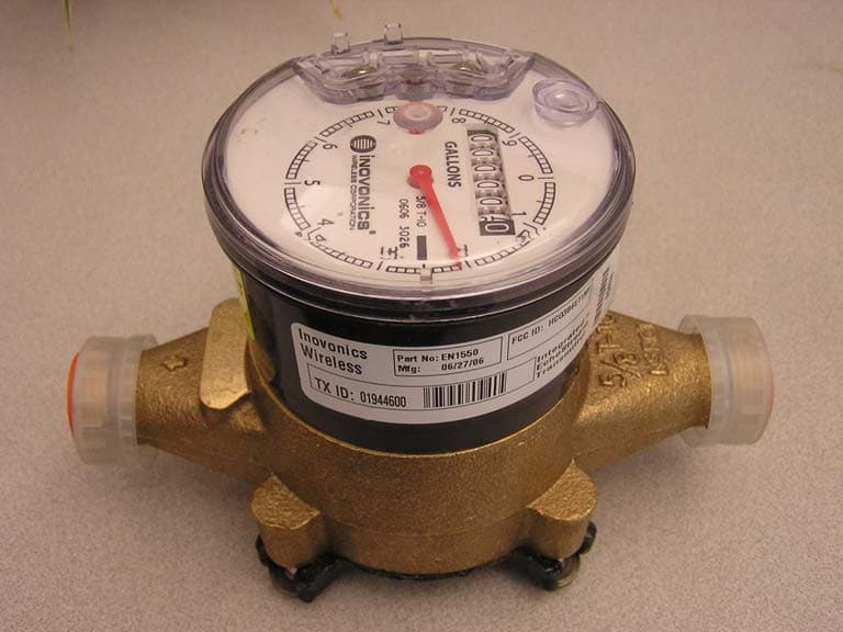 Integrated Water Meter with Transmitter - FCC ID HCQ3B6ETIMT - Inovonics Wireless Corporation (2)