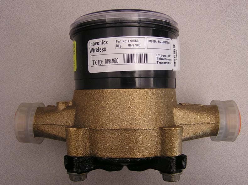 Integrated Water Meter with Transmitter - FCC ID HCQ3B6ETIMT - Inovonics Wireless Corporation