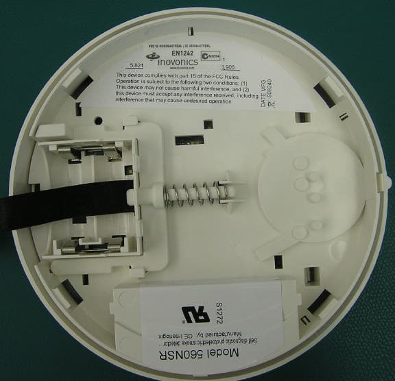 Smoke Detector - Transmitter - FCC ID HCQ3B6OT9ESL - Inovonics Wireless Corporation