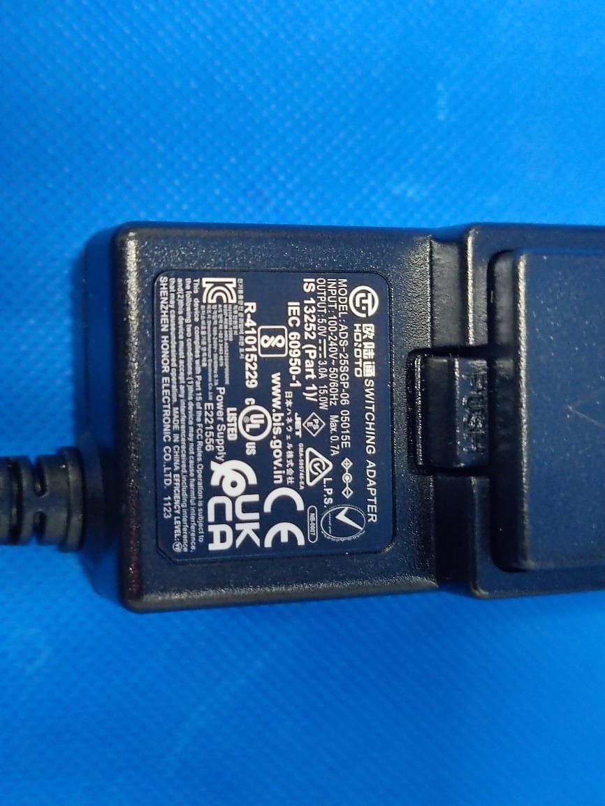 Charge Base - FCC ID HD5-1962CCBHWC - Honeywell International Inc