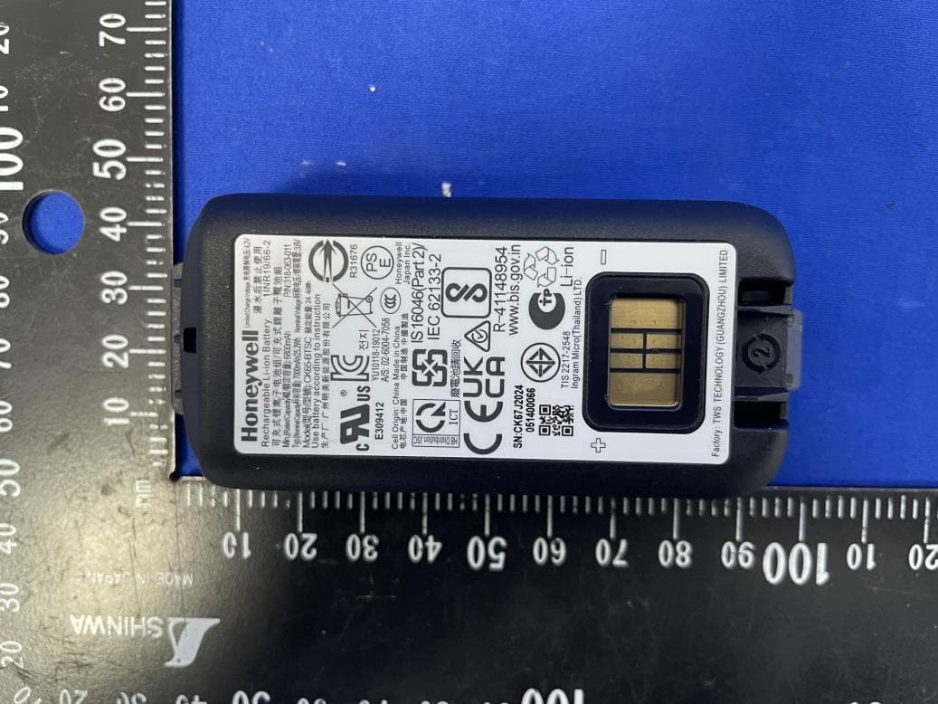 Mobile Computer - FCC ID HD5-CK62X00 - Honeywell International Inc (3)