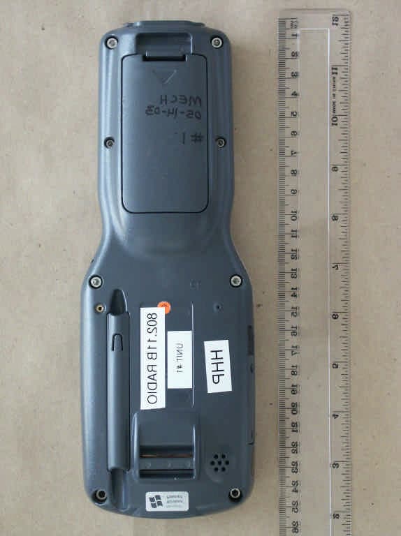 Hand Held Computer with a 802.11b radio - FCC ID HD5950003 - Honeywell International Inc (3)
