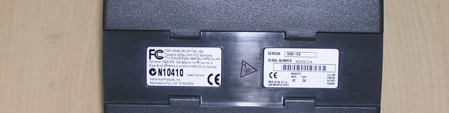 Hand Held PC with GSM 850/1800/1900, WLAN and BT - FCC ID HD59500LUP - Honeywell International Inc (3)