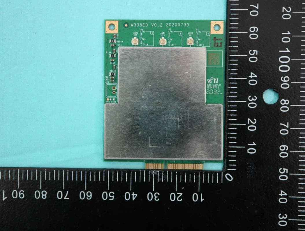 WiFi6 11ax wireless module - FCC ID HDC-W338E0 - Adtran
