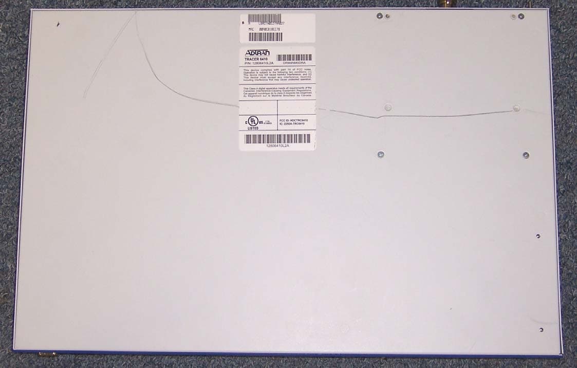 TRACER 6000 - FCC ID HDCTRC6410 - Adtran