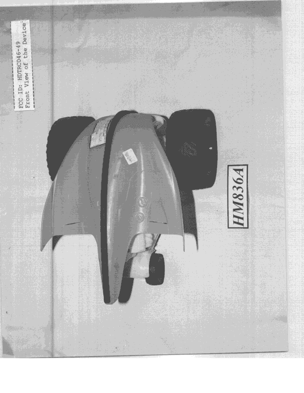 CYY - Communications Receiver used w/Pt 15 Transmitter - FCC ID HDTRC046-49 - Kin Yat Industrial Co Ltd