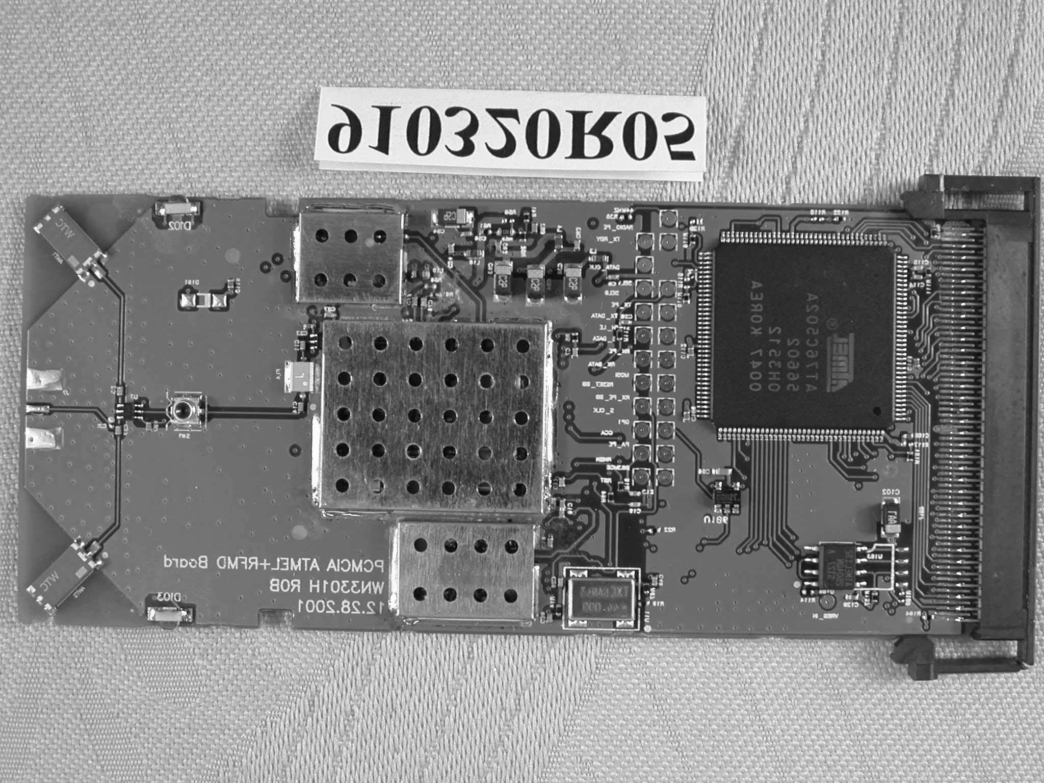 PCMCIA Radio Card with Molded Antenna - FCC ID HEDACC2632WV2 - Accton Technology Corp (2)