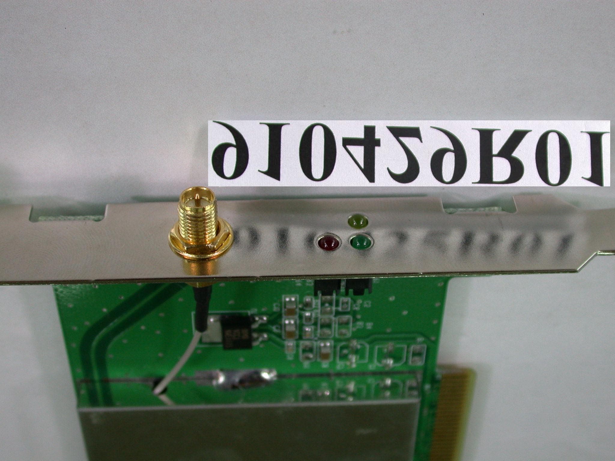 Wireless Desktop PC Network Card - FCC ID HEDWN3201CACC - Accton Technology Corp (2)