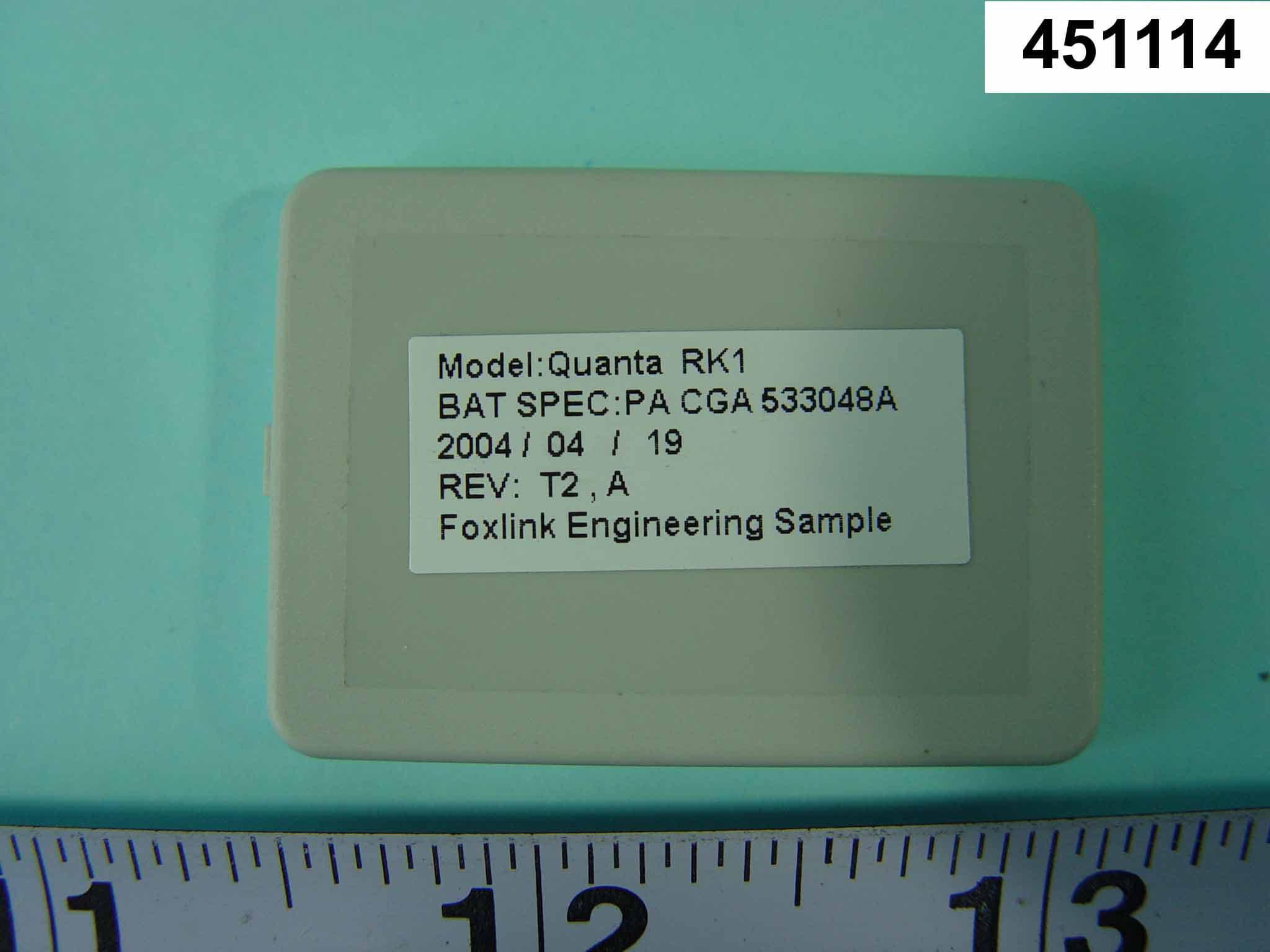 Cellphone - FCC ID HFS-KMP6J1S1 - Quanta Computer Inc (5)