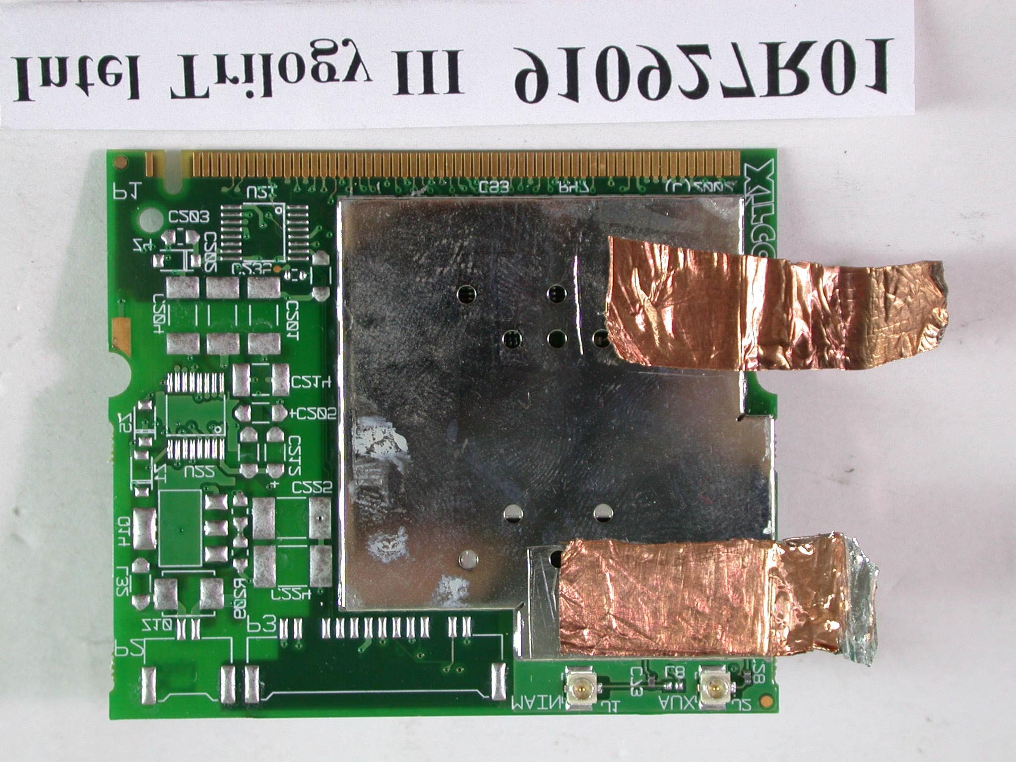 WLAN Module - FCC ID HFSM3AWEB - Quanta Computer Inc (2)