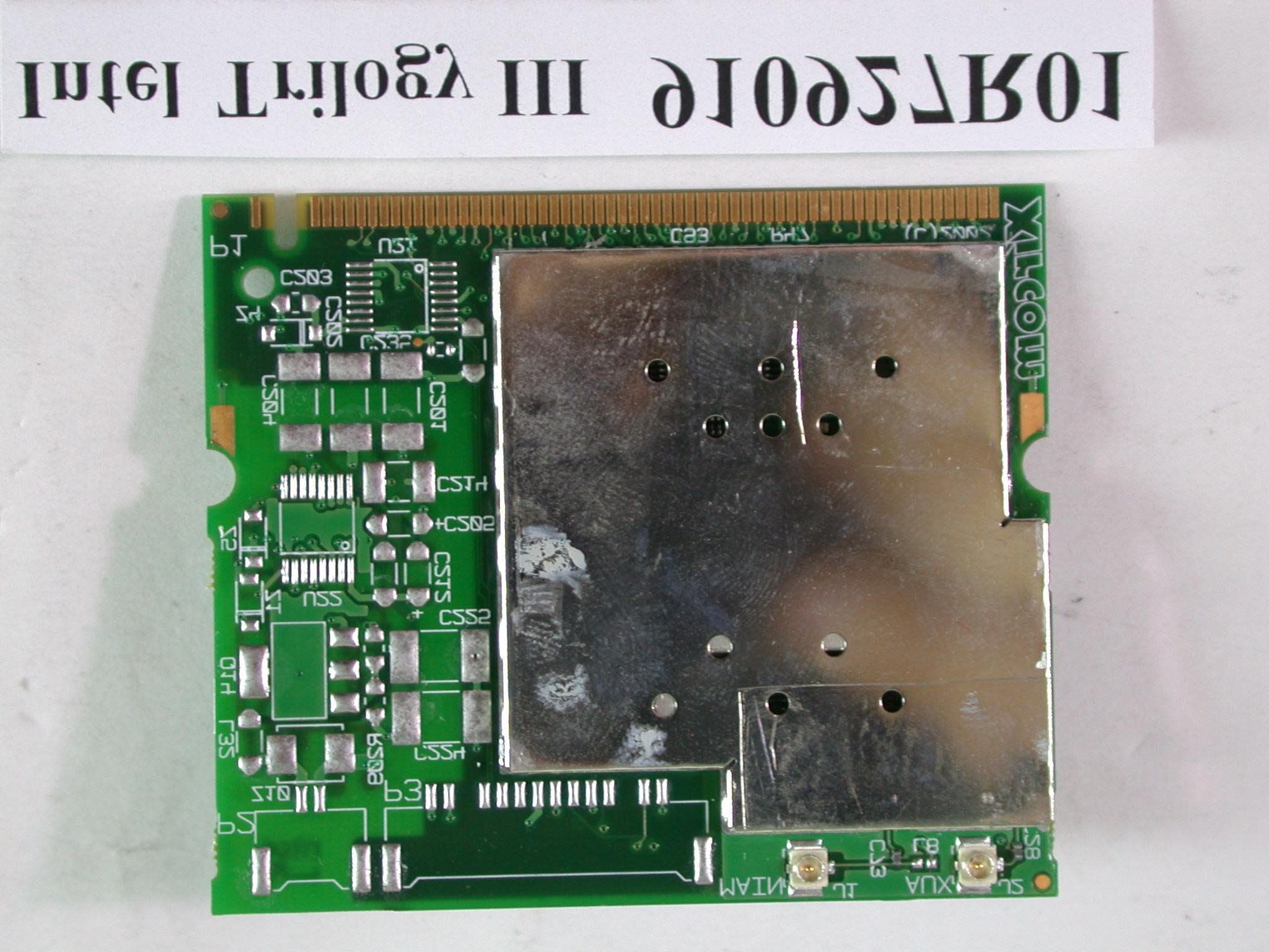 WLAN Module - FCC ID HFSM3AWEB - Quanta Computer Inc (3)