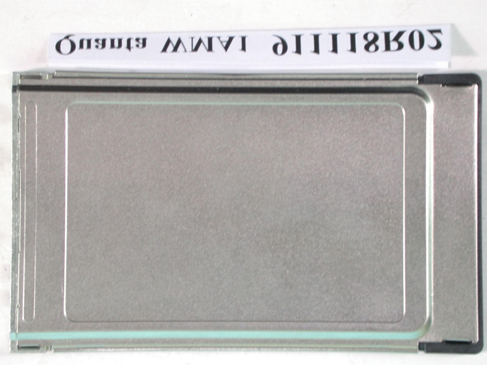 Wireless PCMCIA Card Module - FCC ID HFSMSBUQCI - Quanta Computer Inc