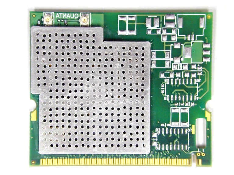 Mini-PCI Wireless LAN card in Notebook Computer - FCC ID HFSWM100 - Quanta Computer Inc