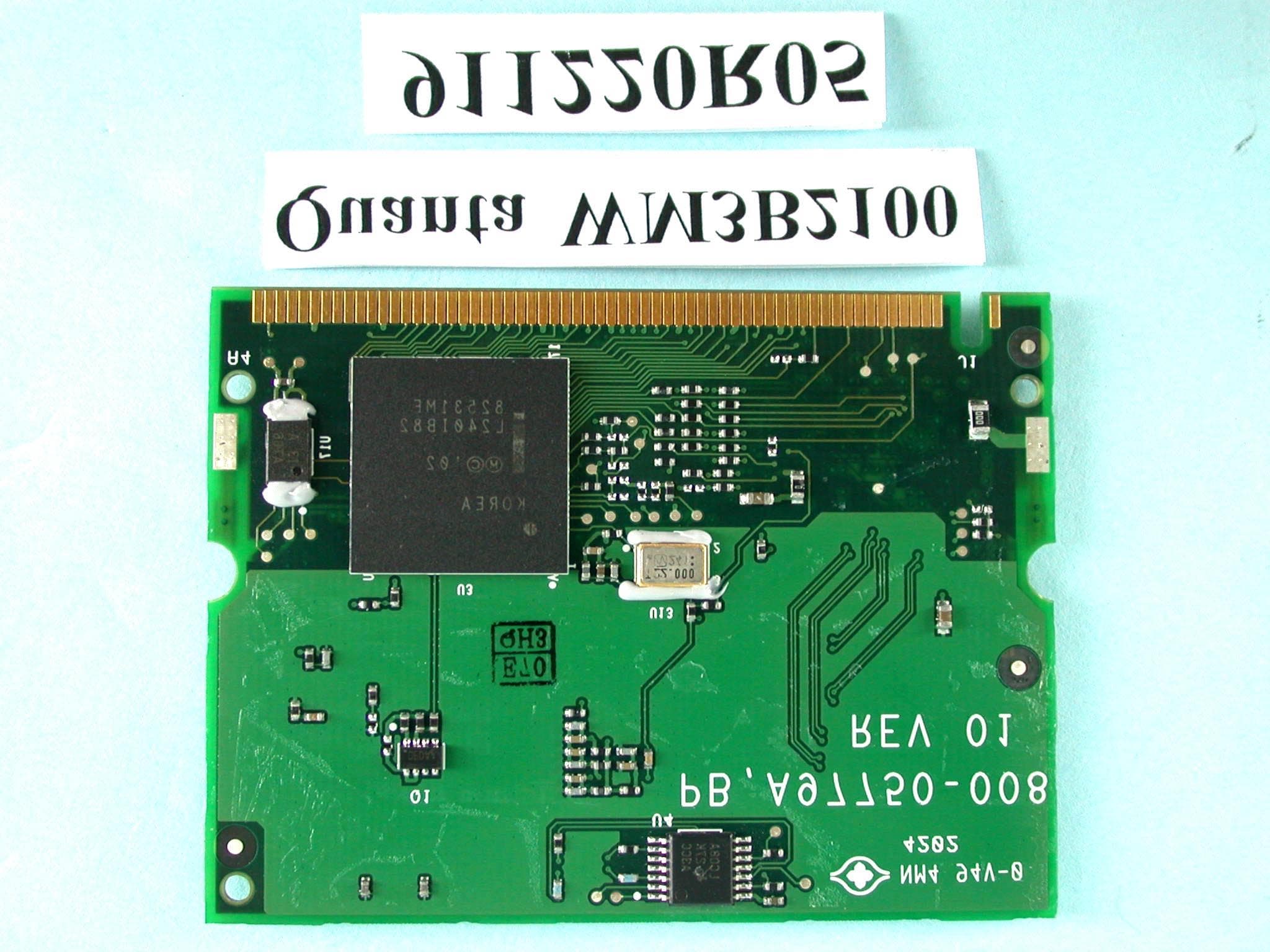 Wireless Mini PCI LAN Module - FCC ID HFSWM3B2100 - Quanta Computer Inc (2)