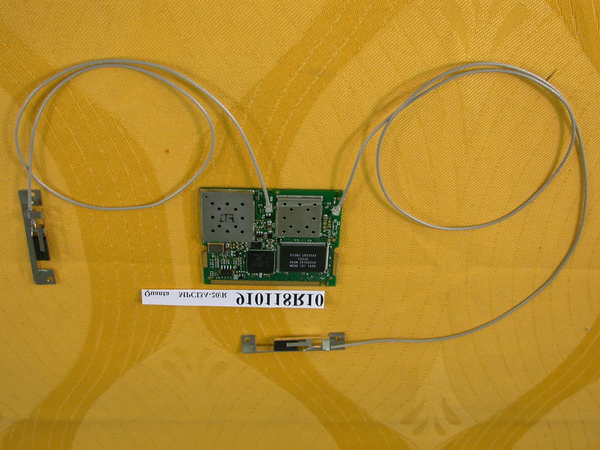 Mini PCI Wireless LAN Module - FCC ID HFSYA600MPCI3A20R - Quanta Computer Inc (3)