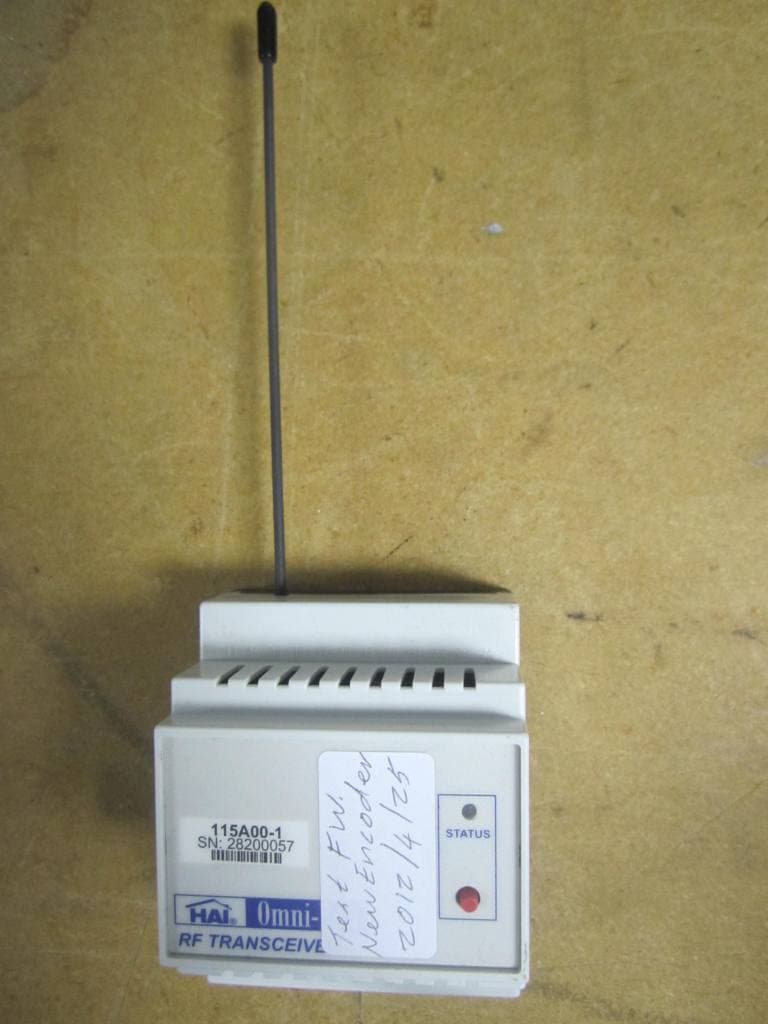 HAI Omni-Bus RF Transceiver - FCC ID HHC-115A00 - Home Automation Inc