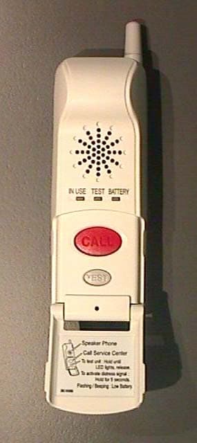 Emergency Portable Cellular Phone - FCC ID HHV20021106 - Panasonic Electric Works Co., Ltd.