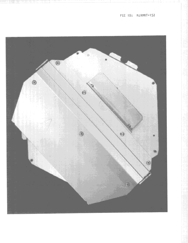 MRD - Marine Radar - FCC ID HJXMRT-152 - Koden International Incorporated (5)