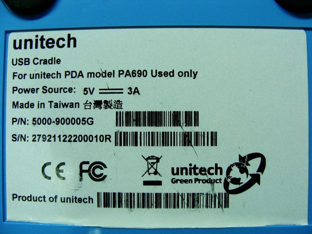 Mobile terminal with barcode reader - FCC ID HLEPA690BTG - Unitech Electronics Co., Ltd. (3)