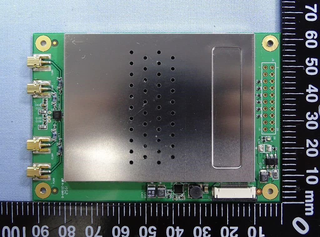 RM300 4-port UHF RFID Reader Module - FCC ID HLERM3004PF - Unitech Electronics Co., Ltd.
