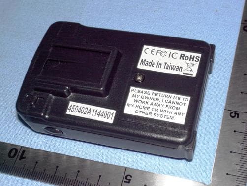 TOP MOUNT ALPHA PAGER (PAG-QT) - FCC ID HLG-PAG-QT - JTECH Communications, Inc.