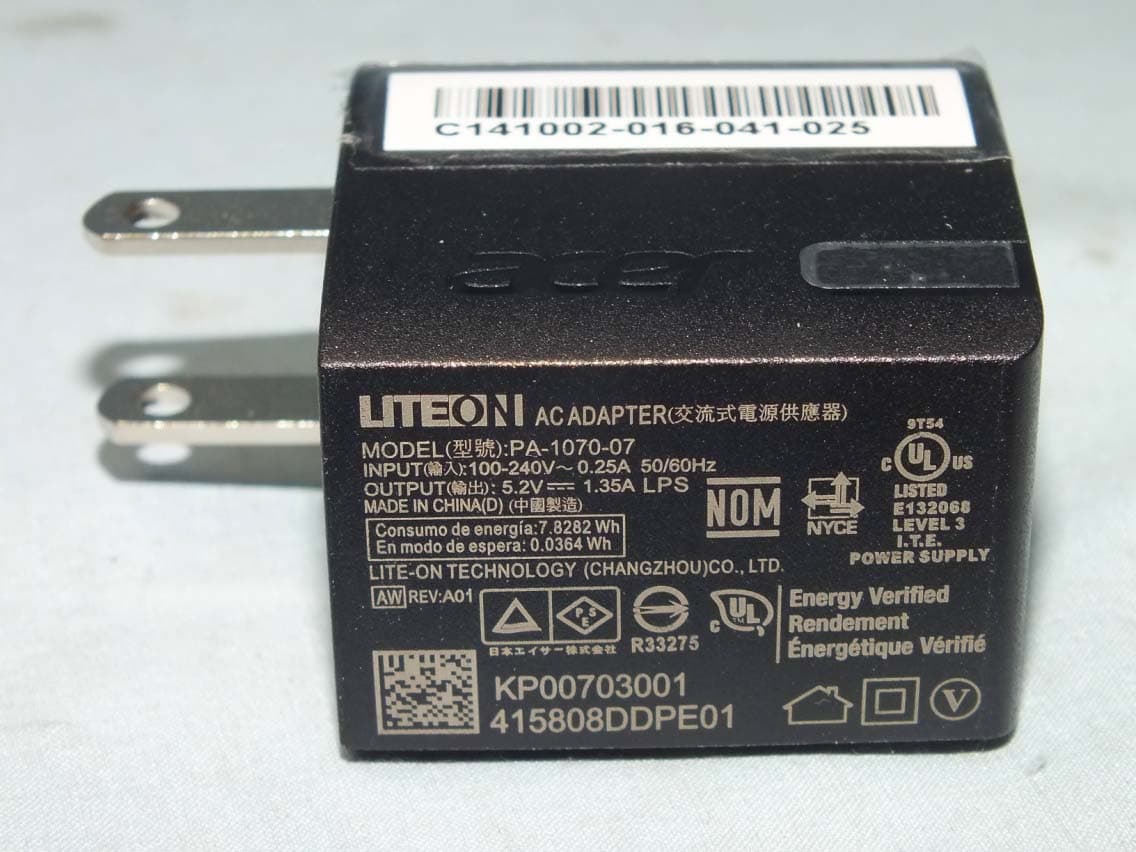 Tablet PC - FCC ID HLZA1408 - Acer Incorporated (2)