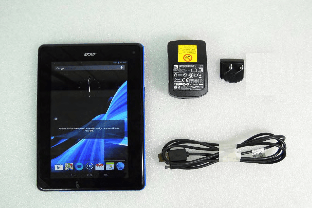 B1-A71 - FCC ID HLZB1A71 - Acer Incorporated