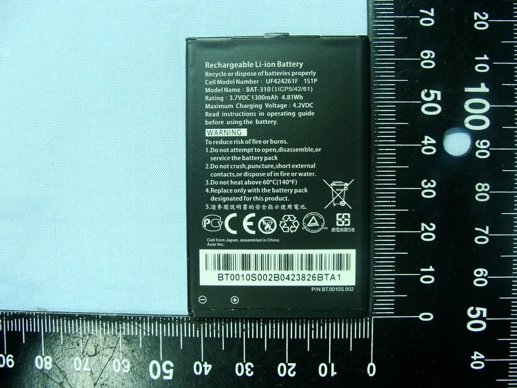 Smart HandHeld - FCC ID HLZDME320NFC - Acer Incorporated (1)
