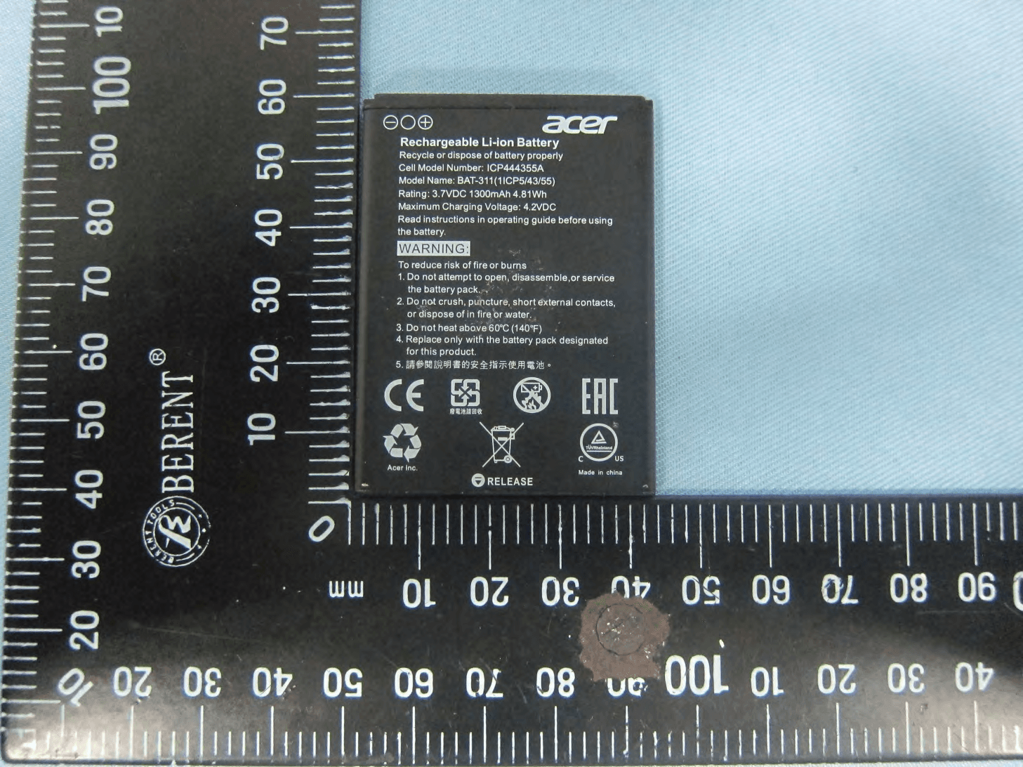 Smart HandHeld - FCC ID HLZDMZ220AWS - Acer Incorporated (1)