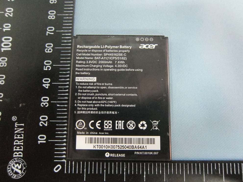 Smart HandHeld - FCC ID HLZDMZ320 - Acer Incorporated (2)