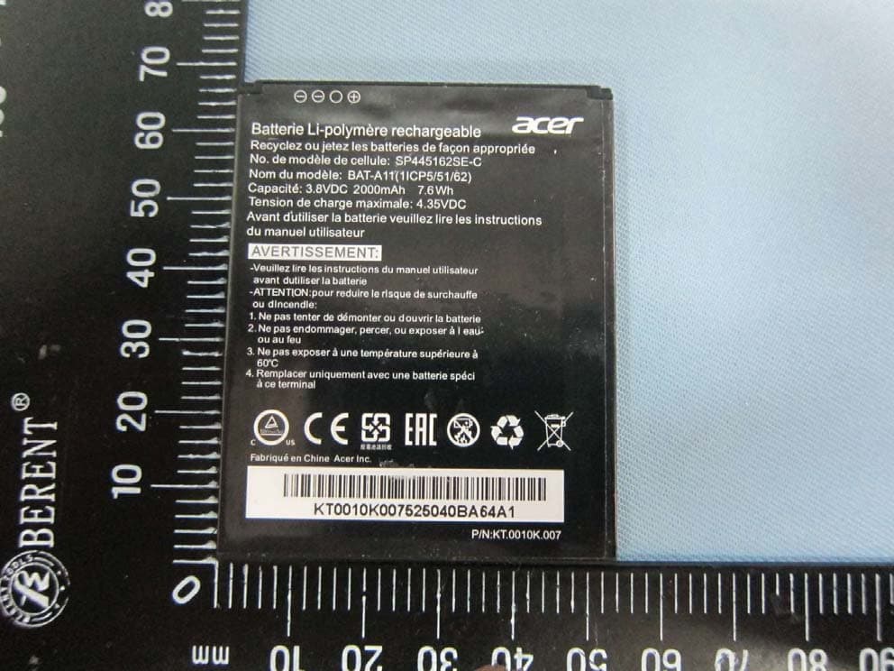 Smart HandHeld - FCC ID HLZDMZ320 - Acer Incorporated (1)