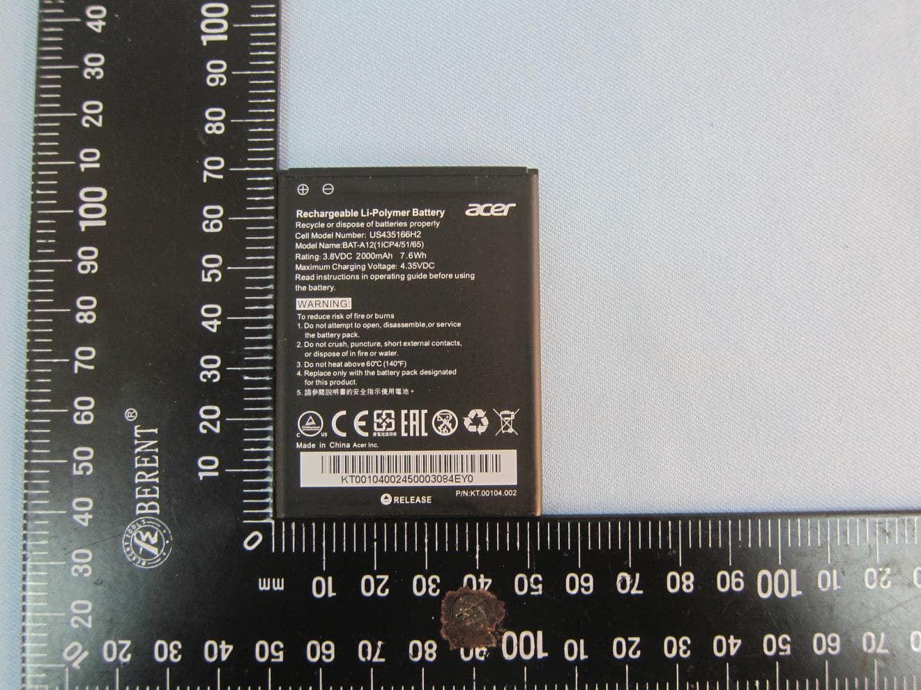 Smart Handheld - FCC ID HLZDMZ520 - Acer Incorporated (1)