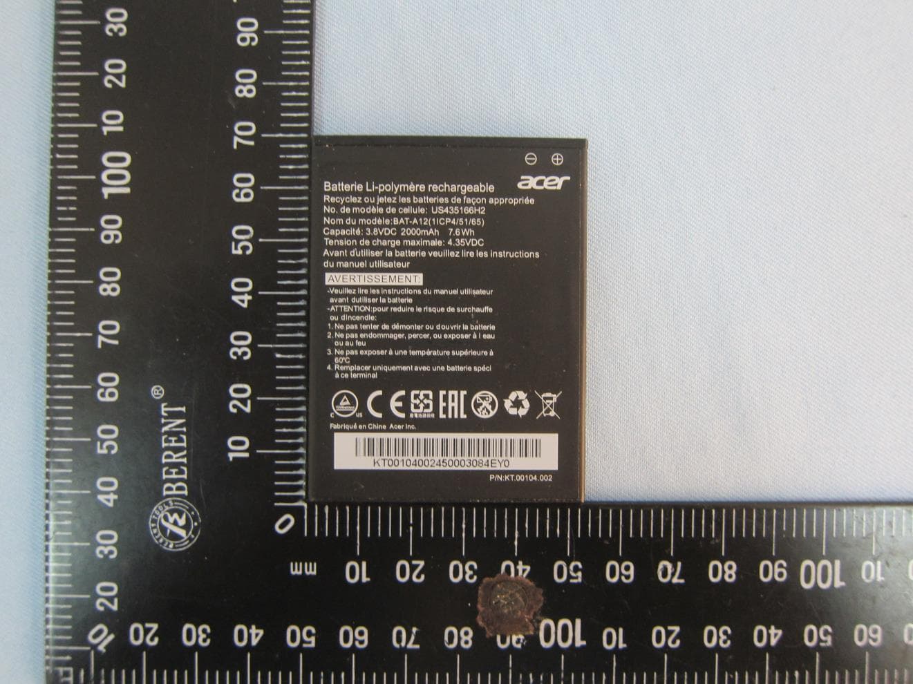 Smart Handheld - FCC ID HLZDMZ520 - Acer Incorporated (2)
