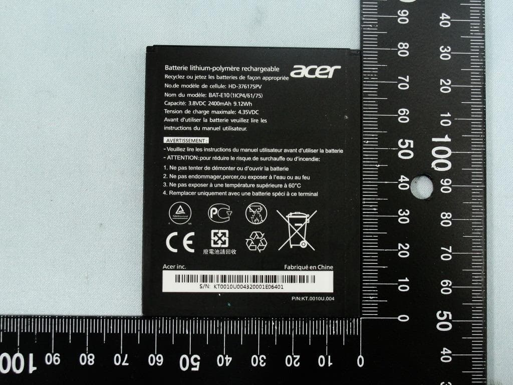 Smart HandHeld - FCC ID HLZEMS510 - Acer Incorporated