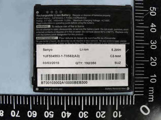 SMART HANDHELD - FCC ID HLZSHS110 - Acer Incorporated (1)