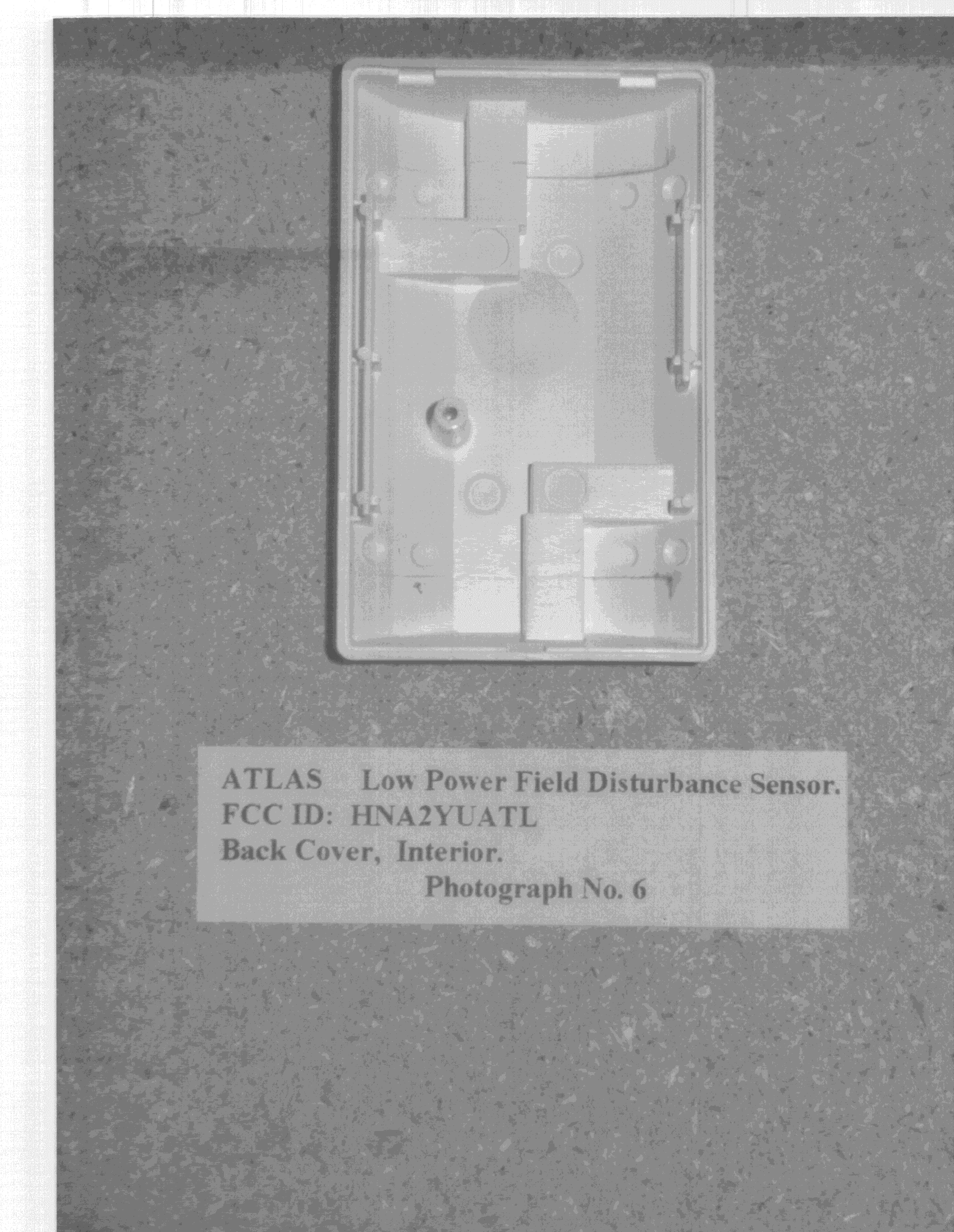 Microwave Motion Detector - FCC ID HNA2YUATL - Electronics Line USA Inc