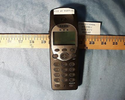 2.4GHz DSS Cordless Telephone - FCC ID HOLE272 - Cidco Communications Corporation (2)
